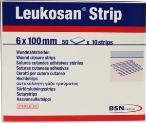 BSN Leukosan strip steriel 6 x 100mm (500 st)