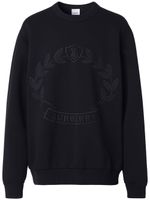 Burberry sweat à motif Oak Leaf brodé - Noir