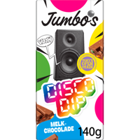 Jumbo&apos;s Melkchocolade Discodip 140 g