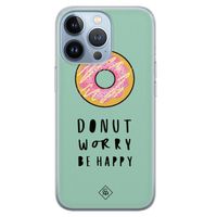 iPhone 13 Pro siliconen hoesje - Donut worry - thumbnail