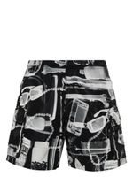 Off-White short de bain Xray - Noir