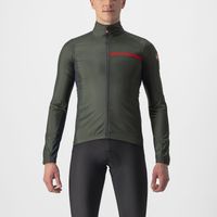 Castelli Squadra stretch fietsjack groen heren M - thumbnail