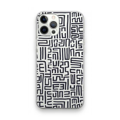 Moroccan Print: iPhone 12 Pro Max Transparant Hoesje