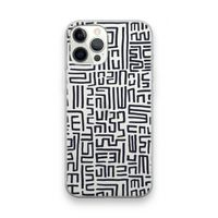 Moroccan Print: iPhone 12 Pro Max Transparant Hoesje