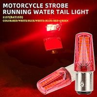 2 stuks strobe motorfiets knipperlichten 1157 bay15d p21 5w r5w r10w bulb reverse lamp running stop lampen miniinthebox - thumbnail