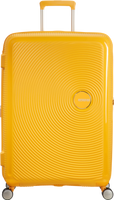 American Tourister Soundbox Expandable Spinner 77cm Golden Yellow - thumbnail