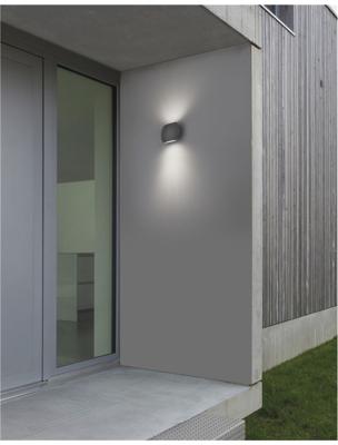 Lyora Design wandlampComo grijs - 741662