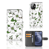 Apple iPhone 12 Mini Hoesje Dogwood Flowers