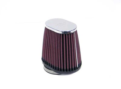 K&N Luchtfilter universeel verchroomd, Universele luchtfilters voor de moto, RC-2900