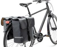 Dubbele fietstas New Looxs Odense 39 liter 34 x 16 x 38 cm (x2) - zwart