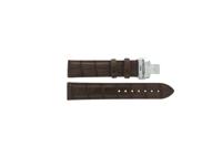 Horlogeband Tissot T604047475 Leder/Kunststof Bruin 19mm