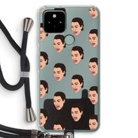 Ugly Cry Call: Pixel 5 Transparant Hoesje met koord