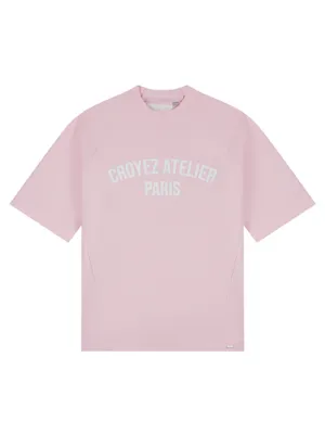 Croyez Raglan T-Shirt Heren Roze - Maat XL - Kleur: Roze | Soccerfanshop