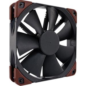 Noctua NF-F12 industrialPPC-2000 PWM Computer behuizing Ventilator 12 cm Zwart, Bruin