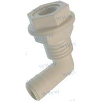 THTH-92 - DOORVOER 90 VOOR 19 MM SLANGEN.