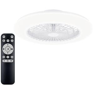 Philips LED Amigo Plafondventilator 25 W, 60 W (Ø x h) 590 mm x 137 mm Glittereffect