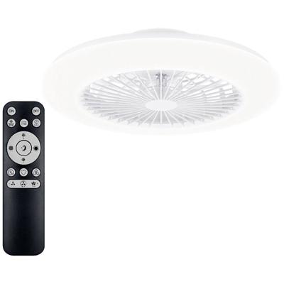 Philips LED Amigo Plafondventilator 25 W, 60 W (Ø x h) 590 mm x 137 mm Glittereffect Met lamparmatuur, Dimbaar
