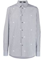 Karl Lagerfeld chemise KL Monogram - Bleu