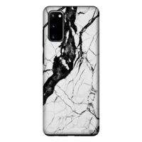 Witte marmer 2: Samsung Galaxy S20 Tough Case