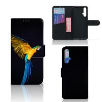 Honor 20 | Telefoonhoesje | Met pasjeshouder | Papegaai Honor 20 | Telefoonhoesje | Met pasjeshouder | Papegaai