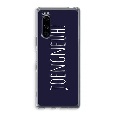Joengneuh!: Sony Xperia 5 Transparant Hoesje