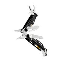 Leatherman Signal multi tool plier Pocket-size 19 stuks gereedschap Zwart, Zilver - thumbnail