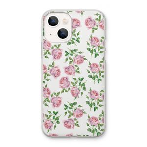 Kleine roosjes: iPhone 13 mini Transparant Hoesje