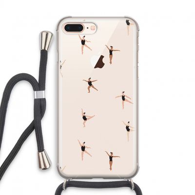 Dancing #1: iPhone 8 Plus Transparant Hoesje met koord