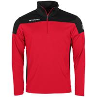 Stanno 408015 Pride 1/4 Zip Top - Red-Black - S