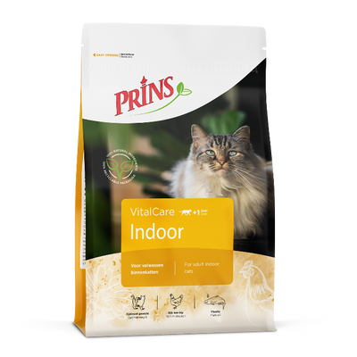 Prins Vitalcare Indoor kattenvoer 4kg