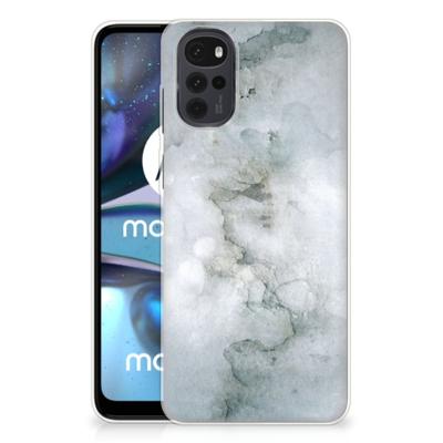 Smartphone hoesje Motorola Moto G22 Painting Grey Smartphone hoesje Motorola Moto G22 Painting Grey