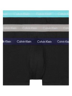 Calvin Klein - 3p Low R. Trunk - Cotton Stretch - MXW, Maat:XL