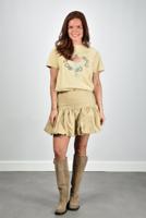 Ganni t-shirt A1050152 safari