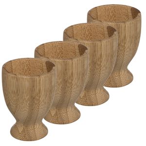 Secret de Gourmet Eierdopje - 8 stuks - Bamboe - 7,5 cm