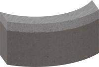 Bosch Accessoires Segmenten voor PRO boorkroon voor nat boren | 32 x 10 mm | 1 1/4 inch UNC | 3-delig - 2608601746