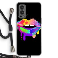 Lip Palette: OnePlus Nord 2 5G Transparant Hoesje met koord
