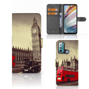 Motorola Moto G60 Flip Cover Londen