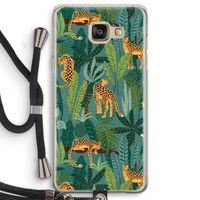 Luipaard 2: Samsung Galaxy A5 (2016) Transparant Hoesje met koord