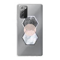 Creatieve toets: Samsung Galaxy Note 20 / Note 20 5G Transparant Hoesje
