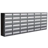 Allux Hive Set 6-Breed, 6-Hoog Antraciet - 40030065_6x6