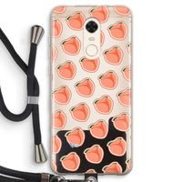 Just peachy: Xiaomi Redmi 5 Transparant Hoesje met koord
