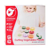 Classic World world houten snijgroente, 20dlg.