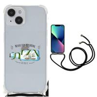 iPhone 14 Stevig | Bumper Hoesje | Boho Bottle