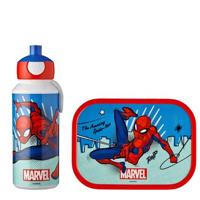 Lunchset Campus (pop-up fles en lunchbox) - Spiderman