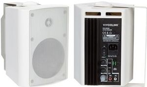 Active Speaker Set, White. 2x30W, 5,25", Standby function