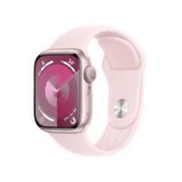 Apple Watch Series 9 41 mm Digitaal 352 x 430 Pixels Touchscreen Roze Wifi GPS - thumbnail