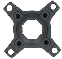 Miranda Crank spider 58 mm/104 mm Brose 4 arm alu zwart Miranda Crank spider 58 mm/104 mm Brose 4 arm alu zwart