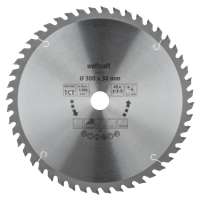 Wolfcraft HM Cirkelzaagblad | 48 td | Ø300 x 30 x 3,2mm | 1 stuk - 6682000