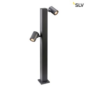 Buitenlamp staand HELIA DOUBLE 3000K antraciet