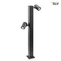 Buitenlamp staand HELIA DOUBLE 3000K antraciet